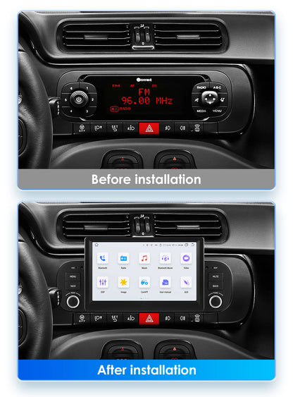 1Din Android 13 Autoradio – Auto Multimedia Speler – Navigatie Systeem – CarPlay – Android Auto – 7 Inch Touchscreen – 4GB RAM 128GB Opslag