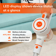 Cordless stick vacuum cleaner - Cordless vacuum cleaner - Vacuum cleaner - Stick vacuum cleaners - Vacuum cleaner - 22000pa Suction power - 45 min Working time