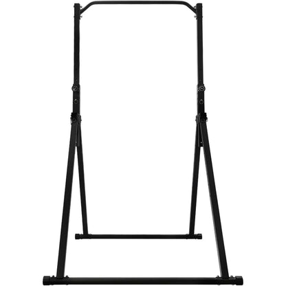 Uittrekbare Pull-Up Bar – Optrekstang – Fitness Bar – Dips Station – Workout Bar – Zwart – Verstelbare Hoogte 1,75-2,3m – Maximaal 200 kg Draagvermogen