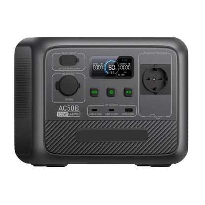 Powerstation – Draagbare Accu – Mobiele Stroomvoorziening – Back-up Batterij – 448Wh Capaciteit – 700W Output