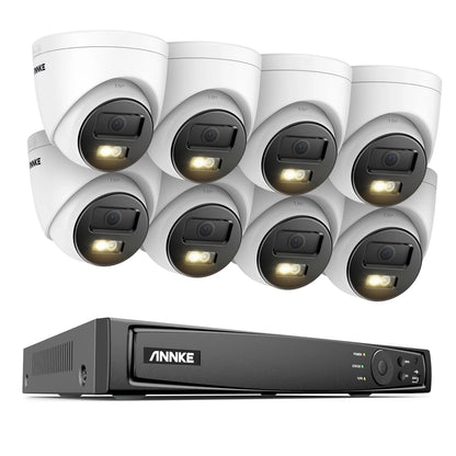 16-kanaals Bewakingsset – Beveiligingssysteem – CCTV Camera Set – NVR Systeem – IP Cameras – 12MP Ultra HD – Smart Nachtzicht & Bewegingsdetectie