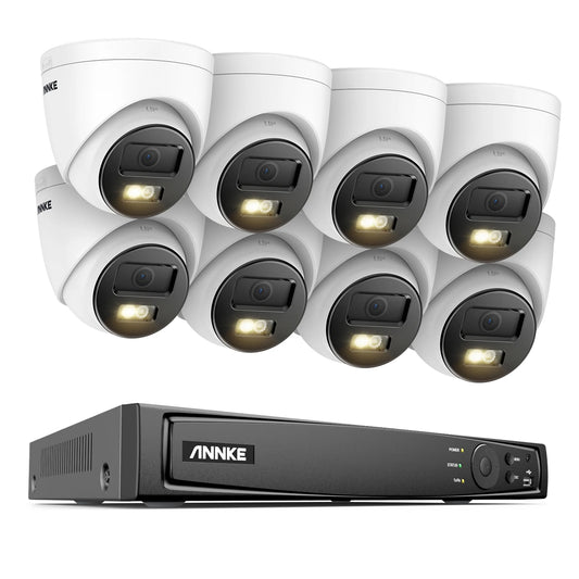 16-kanaals Bewakingsset – Beveiligingssysteem – CCTV Camera Set – NVR Systeem – IP Cameras – 12MP Ultra HD – Smart Nachtzicht & Bewegingsdetectie