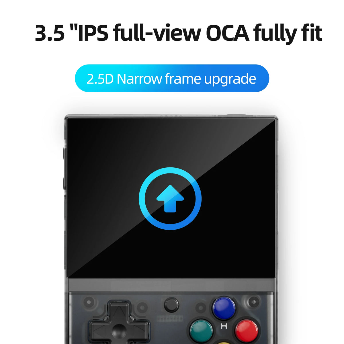 MIYOO Mini Plus Handheld Game Console Retro V3 Mini+ with 3.5 Inch Classic IPS Screen Linux System Christmas Gift - QUORE