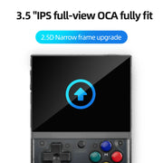 MIYOO Mini Plus Handheld Game Console Retro V3 Mini+ with 3.5 Inch Classic IPS Screen Linux System Christmas Gift