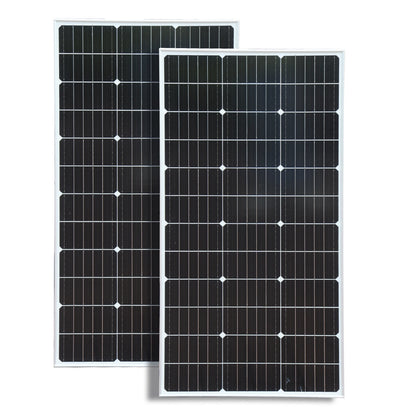 Zonnepaneel - Zonnepanelen - Zonne-energie - 18V PV Module fotovoltaïsche Cel Module - Krachtige Glazen - 200W - Waterdicht - Glas Zonnepaneel - voor Boot - Camper - Caravan - RV - Tuin