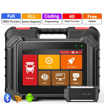 Diagnosetool – OBD Scanner – Foutcode Uitlezer – Truck Scanner – 12V En 24V – Uitgebreide Systeemdiagnose – Bluetooth Verbinding