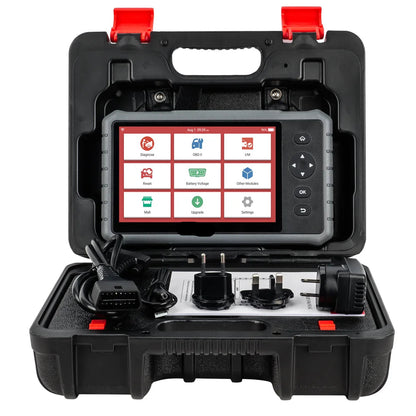 OBD2 Scanner - OBD - Uitleesapparatuur Auto - Diagnosecomputer - Storing Verwijderen - Auto Accessoires - Auto Uitlezen - 32 Reset Services - Systeem Scanner - 7" Touchscreen