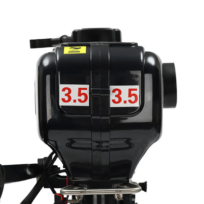 Buitenboordmotor – Buitenboordmotor Klein – Bootmotor – Watergekoelde Motor – 3,5 Pk – Lichtgewicht – Compact - QUORE
