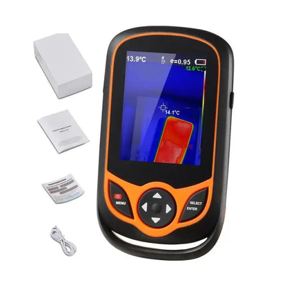 Warmtemelder – Warmtedetectiecamera – Thermische Camera – Infraroodcamera – Temperatuurmeter – 256x192 IR-Sensor – 3,2 Inch Touchscreen