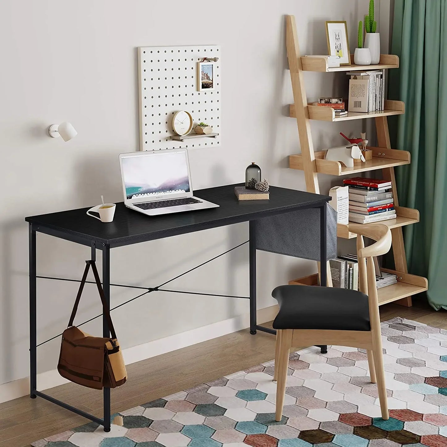 Hoekrek – Hoekshelf – Hoekplank – Boekenkast – Plantentafel – Lichtgewicht Kunsthout – 5-Lagen Ruimtebesparend Wit - QUORE