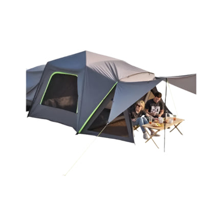 Bustent – Koepeltenten – Kampeertent - Tent - Pop up tent - Tenten - 10x10ft - Waterdicht & Ruim – Dubbel-laags Ontwerp – Schaduwluifel & Mesh Vensters