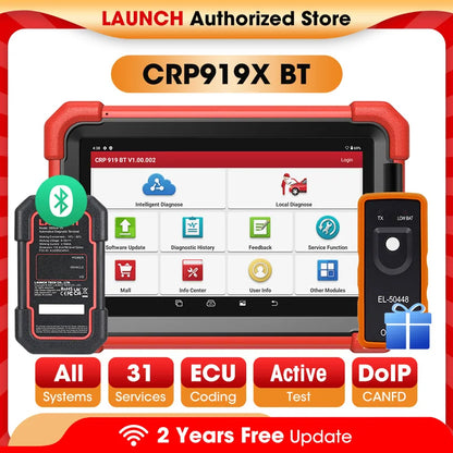 OBD2 Scanner – Auto Uitleesapparaat – Diagnose Scanner – Autodiagnose Tool – Foutcode Lezer – 8 Inch LCD Scherm – 31+ Resetfuncties