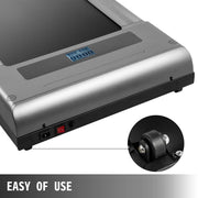 Loopband - Wandelband - Walking Pad - Walkingpad - Treadmill - Loopband voor onder het bureau - Loopbanden voor hardlopen - Verstelbaar - Draagbare loopmat - 500W motor - Snelheid 1-6,0 km/u - Zilver