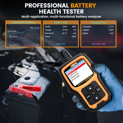 OBD Scanner - OBD2 - Auto Scanner - Auto uitlezen - Diagnose Apparatuur voor Auto's - Code Reader - Battery Test - Check Engine - Volledige OBD2 Functies - Diagnose Tool - Autoscanner