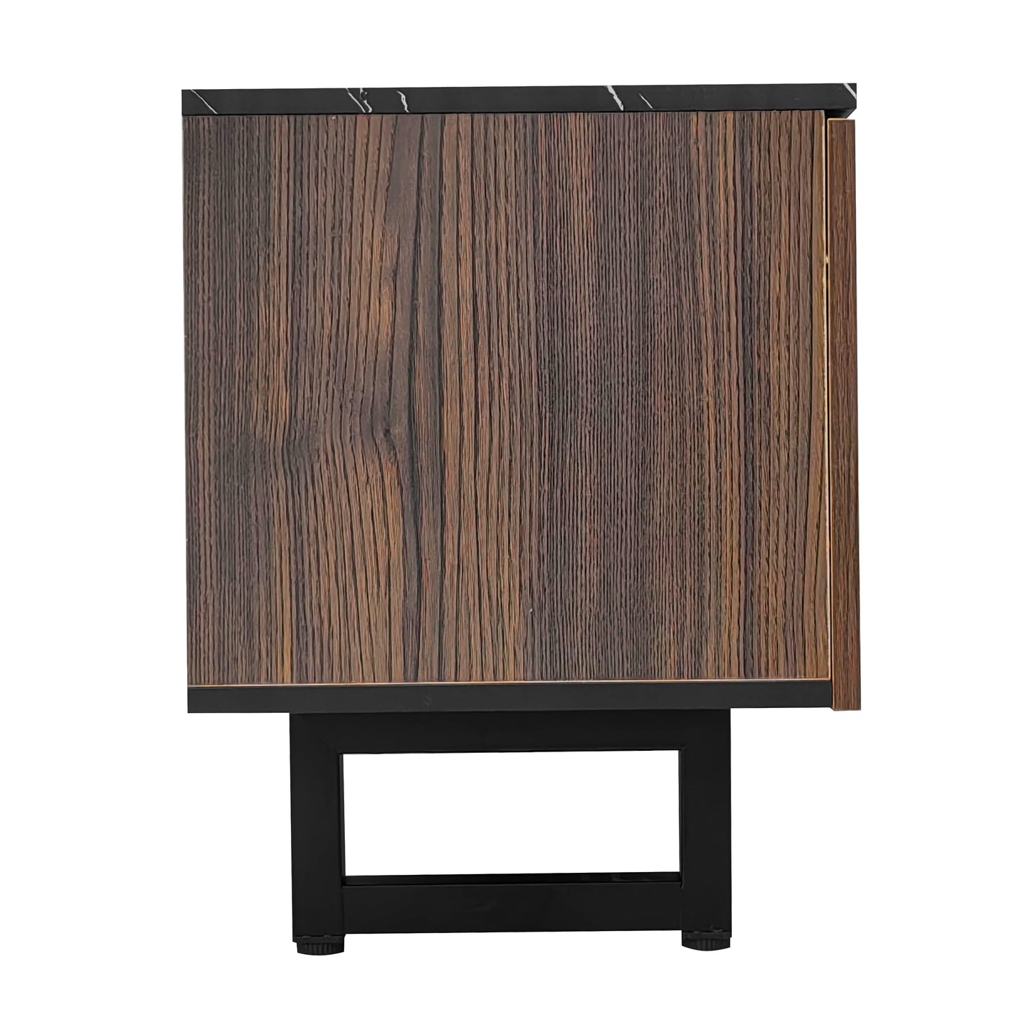 Tv-Kast – Tv-Meubel – Dressoir – Mediameubel – Tv-Meubel Met Opbergruimte – 200 CM Breed – Marmeren Design Met Verstelbare Led-Verlichting