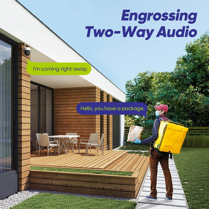 Beveiligingscamera – Camerabewaking – Bewakingscamera – Buitencamera – 4x 3MP PTZ Camera's – 2TB Opslag – IP66 Waterdicht – Kleurennachtzicht - QUORE