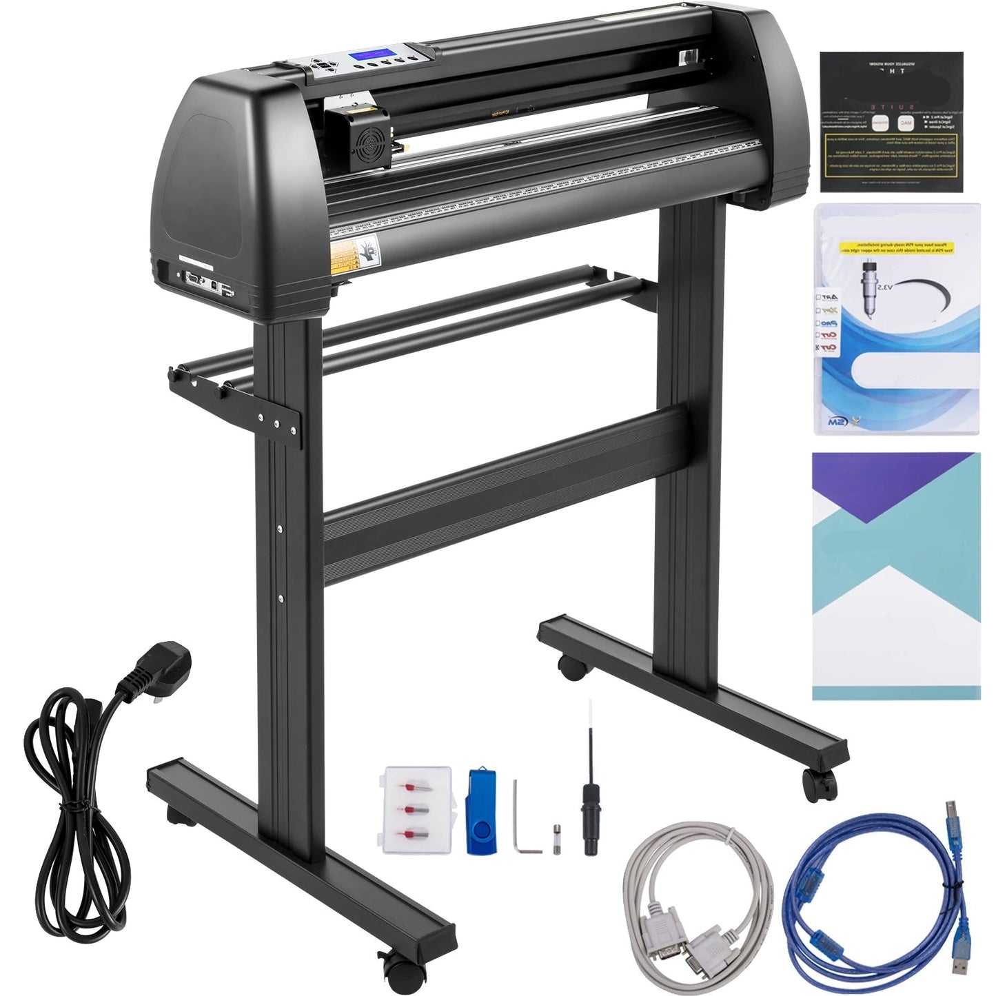 Vinyl Snijplotter – Vinyl Cutter – Snijmachine – Plotter – Sticker Snijder – 28 Inch Snijbreedte – Nauwkeurige Snijkracht 500g - 720mm