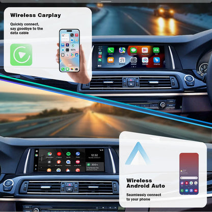 Multimedia Speler – Autoradio – Navigatiesysteem – Touchscreen – Carplay Speler – 10,25 Inch Scherm – Draadloos CarPlay & Android Auto