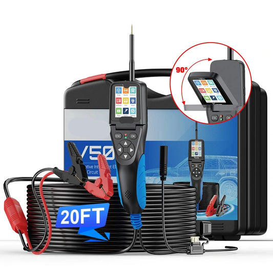 Circuittester – Multimeter – Spanningsmeter – Automatische Detectie – Oscilloscoop – 6-in-1 Functie – Injectortest