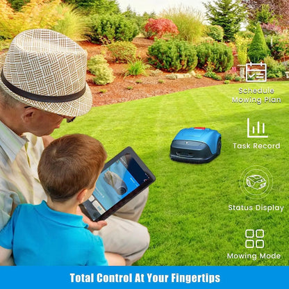 Robot Grasmaaier – Robotmaaier – Automatische Grasmaaier – Slimme Grasmaaier – Elektrische Grasmaaier – Tot 1000 m² – App Bediening & IPX5 Waterdicht