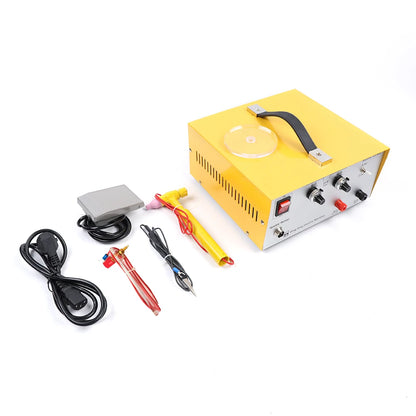 Puntlasmachine – Spotlasser – Microlasapparaat – Juvelierlasmachine – Mini Lasmachine – 80 Ampère Instelbaar – Compact & Draagbaar – 110-240V - QUORE