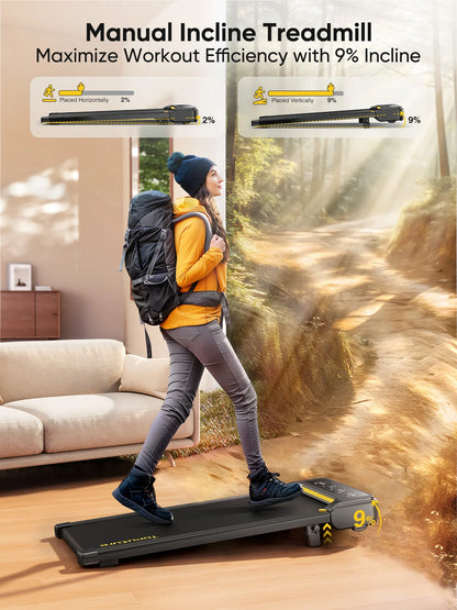Loopband – Loopmachine – Fitnessapparaat – Hardloopband – Wandelband – Verstelbare Hellingshoek – Bluetooth Connectiviteit - QUORE