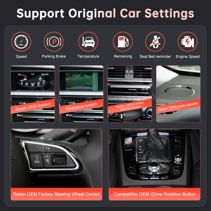 Multimediaspeler – Multimediasysteem – Infotainmentscherm – Touchscreen Display – Autodisplay – 8.9'' / 12.3'' Touchscreen – Draadloos CarPlay & Android Auto