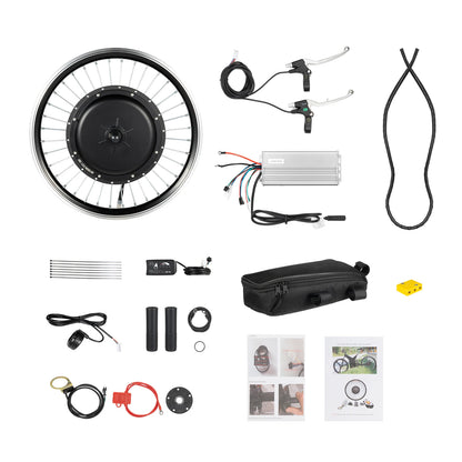 Voorwiel Conversiekit – E-bike Kit – Elektrische Fiets Upgrade – 20-Inch – 1000W Motor – LED-Display