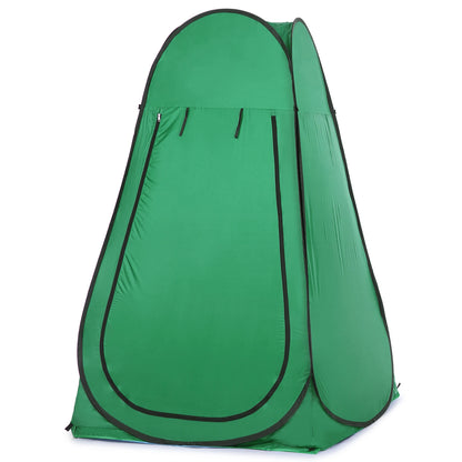 Pop-up Tent – Multifunctionele Douche Tent - Wc Tent - Omkleedtent – Strandtent met UV-Bescherming – Waterbestendige Toilettent – 120x120x185 cm – Lichtgewicht & Snel Opvouwbaar – Groen