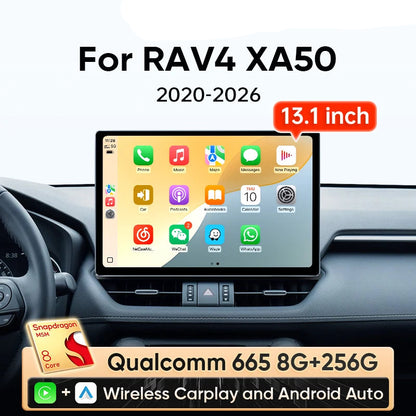 Multimedia Navigatiesysteem – CarPlay Radio – Android Auto Interface – Touchscreen Display – Auto Upgrade – 12,3 Inch Glas – Draadloze Connectiviteit