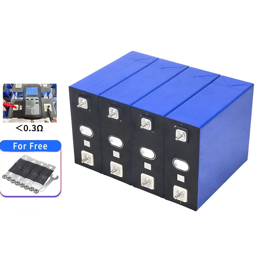 LiFePO4 Accu – Lithium Accu – Camping Accu – Solar Accu – Boot Accu – 320Ah Capaciteit – Robuuste Aluminium Behuizing
