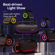 Tronsmart - Luidspreker- BluetoothLuidsprekers- Bluetooth Luidspreker Draadloos- Bluetooth Luidspreker Waterdicht- 60W- met APP-bediening en Zware Bas - Buiten en Party