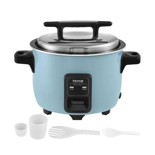 Rijstkoker - Rijstkokers - Multicooker - Crockpot - Slow Cooker - 8L - met Aluminium Nonstick Binnenpan - voor Restaurant Buffet