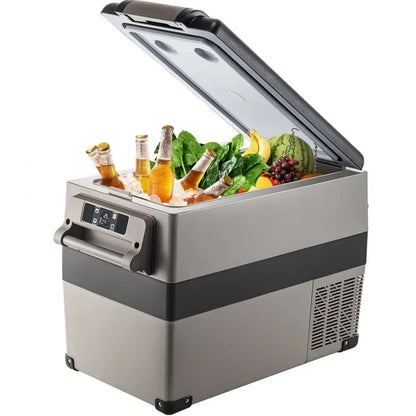 Auto Koelkast - Koelbox - Mini Koelkast - Draagbare - 55L - 12V/24V/220V - met Compressor - Mini Fridge - Perfect voor Camping, Reizen en Outdoor