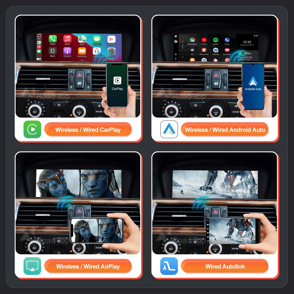 CarPlay Adapter – Draadloze CarPlay Dongle – Android Auto Interface – Mirrorlink Module – Auto Multimedia Upgrade – Plug & Play – Originele Stekkercompatibiliteit