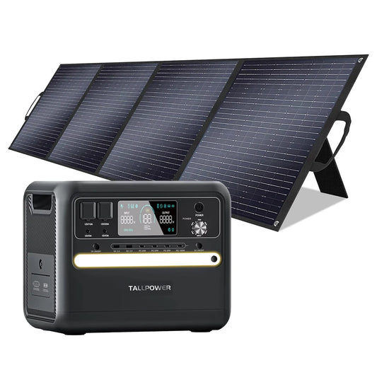 Draagbare Power Station – Mobiele Stroomvoorziening – Noodstroom – Energieopslag – 2160Wh Capaciteit – 2400W Output - And TP200