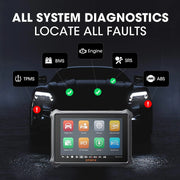OBD2 Scanner - Diagnosecomputer - Storing Verwijderen - Volledige systeemdiagnose - Uitleesapparatuur Auto - Diagnose Auto - Autodiagnosetool - FCA SGW CAN FD en DoIP - Zwart