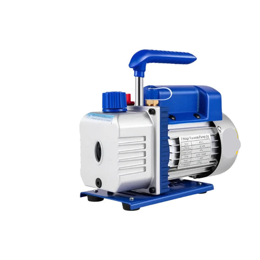 Vacuümpomp - Koelmiddel Vacuümpomp - Koelmiddel Gereedschap - 3CFM - enkeltraps HVAC - voor huishoudelijke airco reiniging - Auto Reparatie Vacuümpomp - Blauw
