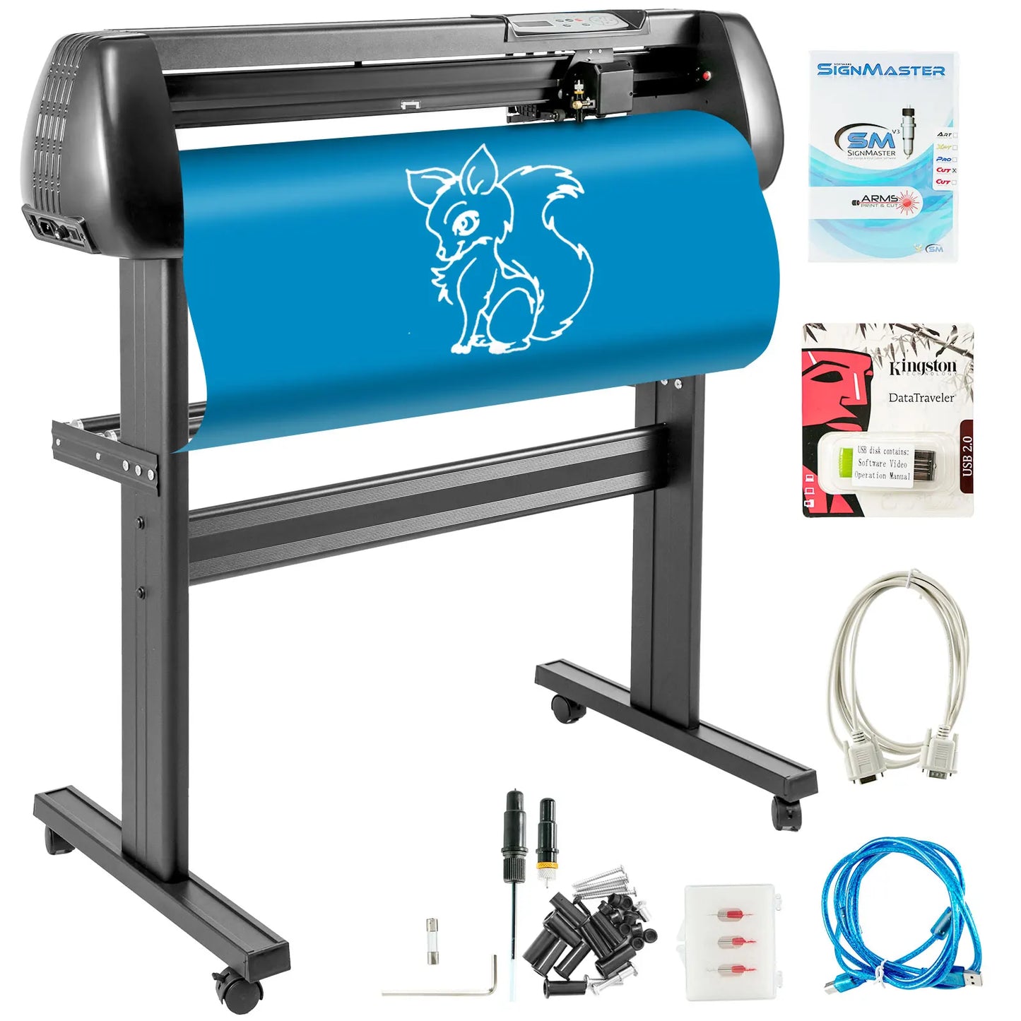 34-inch Vinyl Cutter – Snijplotter – Snijmachine – Plotter – Vinylsnijder – Precisie Tot 0,01 mm – Snijbreedte Tot 78 cm