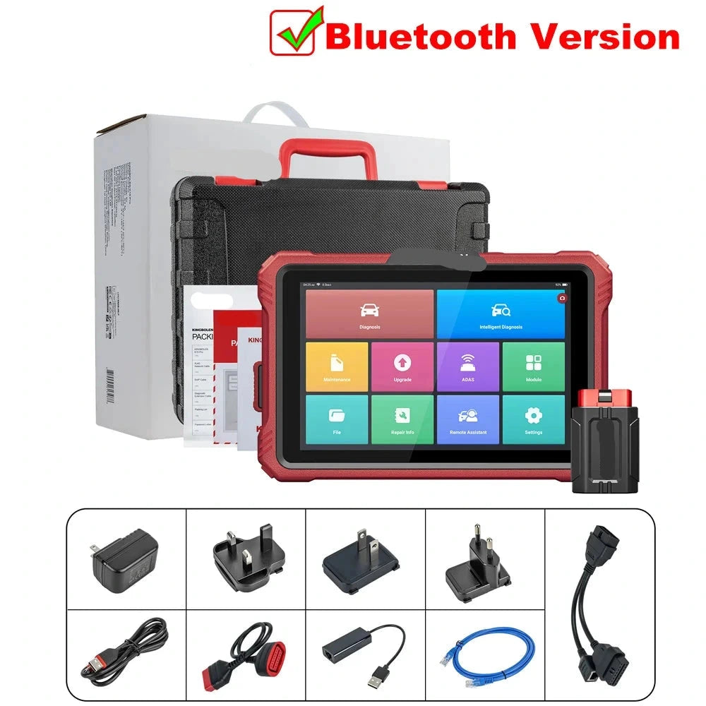 Autodiagnoseapparaat – Diagnose Tool – Auto Scanner – Foutcode Lezer – Reparatie Scanner – 10,1 Inch Touchscreen – Bi-directionele Testfunctie