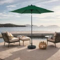 Parasol – Tuinparasol – Schaduwparasol – Balkonparasol – UV-Bestendig – 4,5 Meter Diameter – Stalen Frame