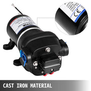 Water Pump - Diaphragm Water Pump - Water Pumps - 17L/Min 40PSI - Pressure Water Pump - High Pressure Pump