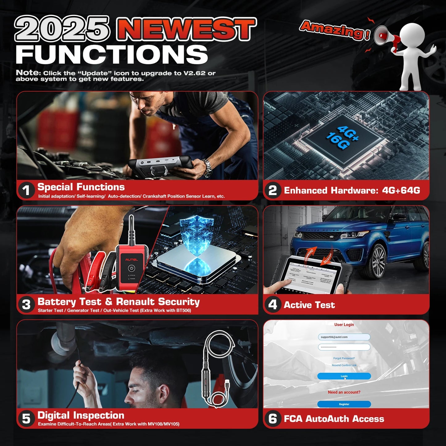 Auto Diagnosetool – OBD2 Scanner – Diagnoseapparaat – Bluetooth Diagnosetool – Touchscreen – 7-Inch Display – Snelle Prestaties