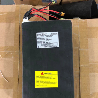 Elektrische Scooter Accu – Lithium Batterij – Scooter Accu – Brommer Accu – 48V 60V – Hoog Voltage – CE Gecertificeerd