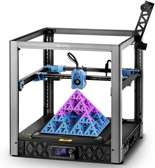 3D-printer – 3D Printer, FDM Printer, Desktop Printer, Rapid Prototyper – EU Variant – Automatisch Nivelleren – Groot Printvolume 350x350x345 mm