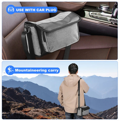 NT-03 - Zuurstofconcentrator - Oxygen Concentrator - Zuurstof Generator - Zuurstofpomp - Luchtreiniger - Zuurstof - Draagbaar - 3L/min - Wit