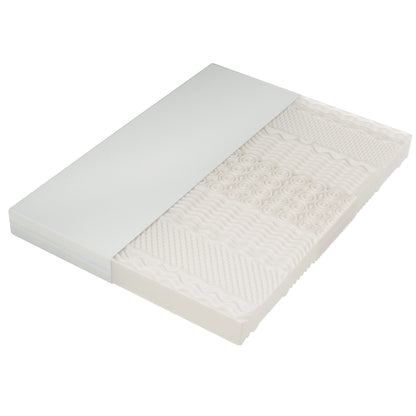 Koudschuim Matras – Traagschuim Matras – Comfort Matras – Ergonomisch Matras – 180x200 cm – 7-zones Ondersteuning – 20 cm Hoogte – H2/H3 Stevigheid