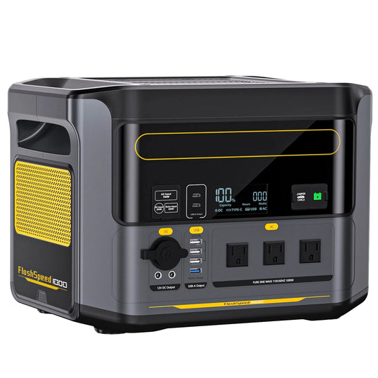 Powerstation - Stroomgenerator - Powerbank - Draagbare - LiFePO4 Accu - Noodstroomvoorziening - 828Wh - 2000W - Pure Sine Wave – Camping Stroomgenerator – Solar Oplaadbaar - USB & AC Uitgangen