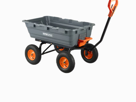 Tuinwagen - Tuinkar - Strandkar - Bolderkar - Transportkar - Gereedschapskar - Buitengebruik - 1200lbs - met Grote Luchtbanden - Zware - Transportwagen