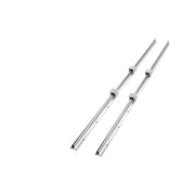 Lineaire geleiderails - Soepele beweging voor doe-het-zelf-haspels - SBR20 - Schuifblokken voor doe-het-zelf-CNC-freesmachines - 20 mm-1800 mm - Zilver